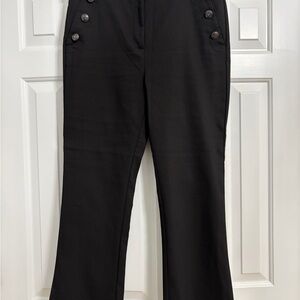 Ann Taylor Black Women's Cropped Pants size 6